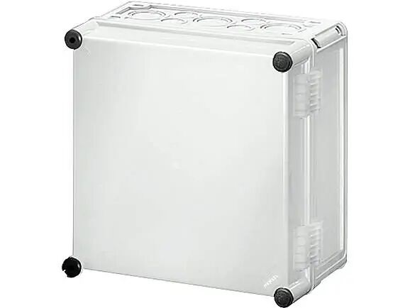 Hensel MI 9201 315x300x170    Mi-Modüler Dağıtım Panosu; IP65, IK08, PC, H/S F, FR, Opak Kapak, RAL 7035 (Gri), Menteşeli