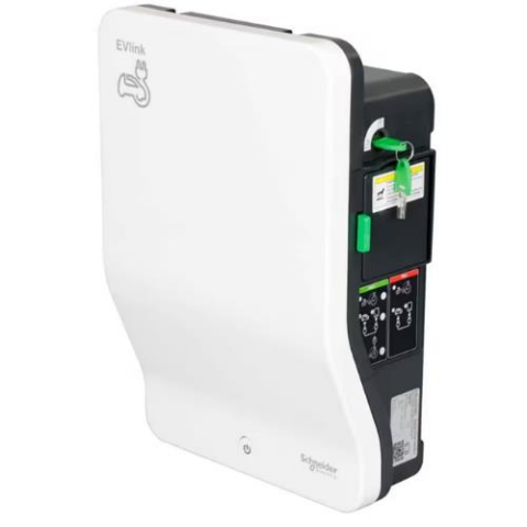 Schneider Electric EVH2S22P0CK EVlink Wallbox - 22 kW - T2 Bağlantılı Kablolu - Elektrikli Araç Şarj İstasyonu