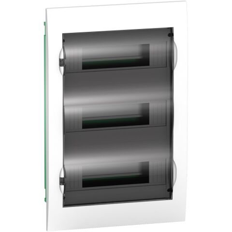 Schneider Electric EZ9E312S0F Easy9 Sigorta Kutusu 3x12 modül sıvaaltı şeffaf kapak