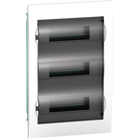 Schneider Electric EZ9E312S0F Easy9 Sigorta Kutusu 3x12 modül sıvaaltı şeffaf kapak
