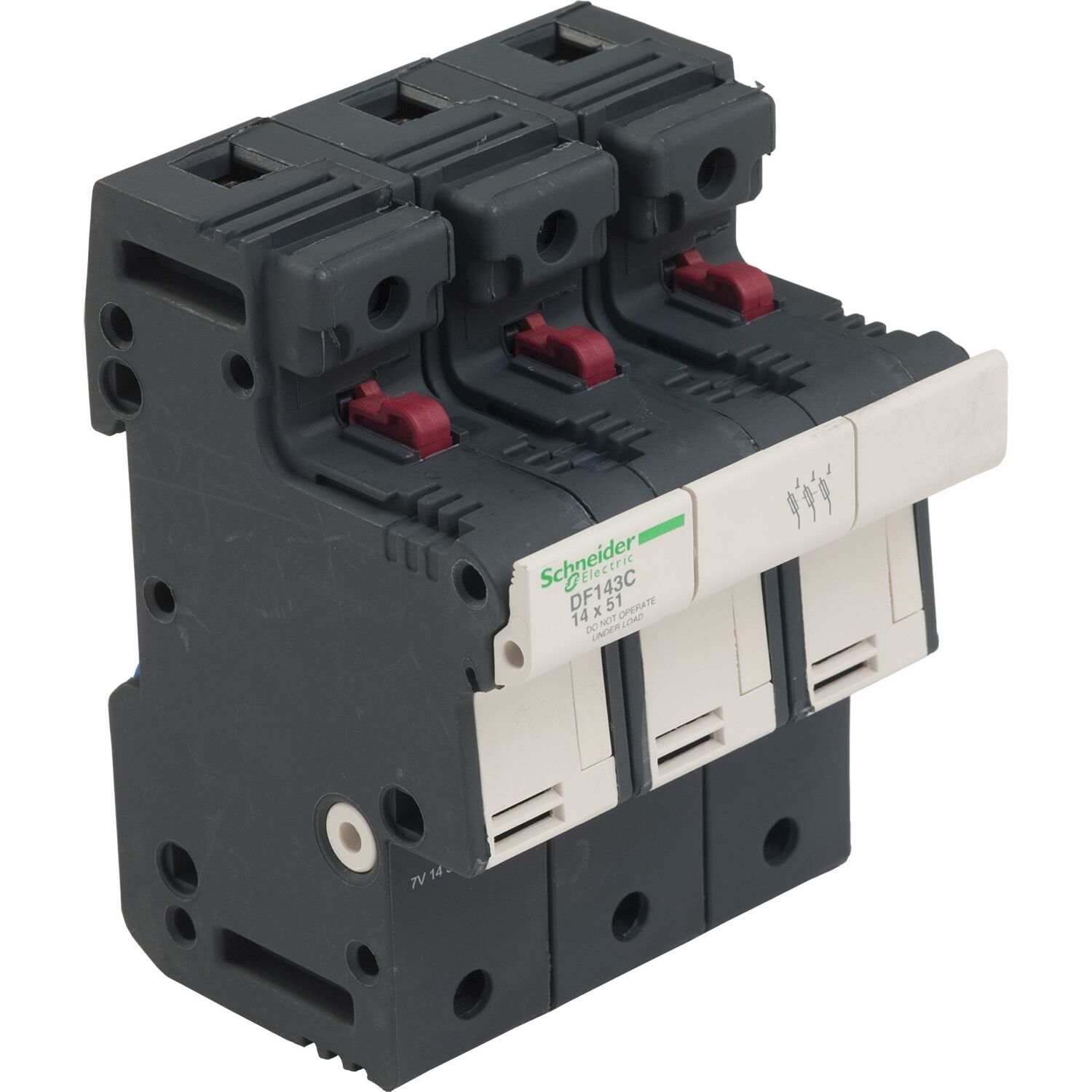 Schneider Electric DF143C Tesys Sigorta Bağlantı Kesici 3P 50A - Sigorta Boyutu 14 X 51 Mm