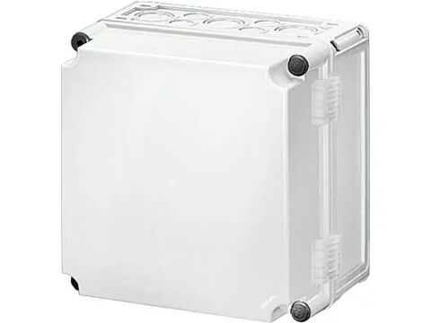 Hensel MI 9211 315x300x214    Mi-Modüler Dağıtım Panosu; IP65, IK08, PC, H/S F, FR, Derin Opak Kapak, RAL 7035 (Gri), Menteşeli