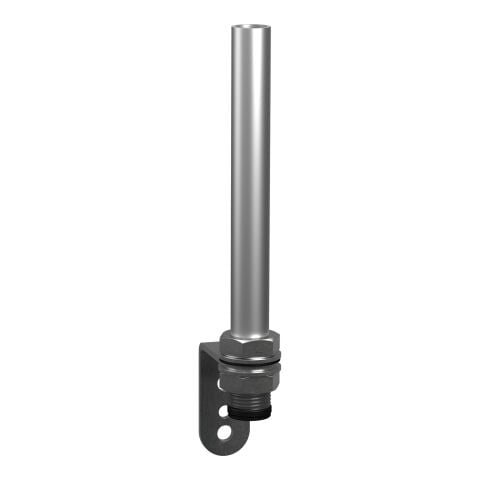 Schneider XVZ250T Evrensel Montaj Aksesuarı, Harmony Xv4/Xv6/Xvb7 Modüler Kule Aydınlatması, Metal L Braket Ve 250 Mm Alüminyum Direk