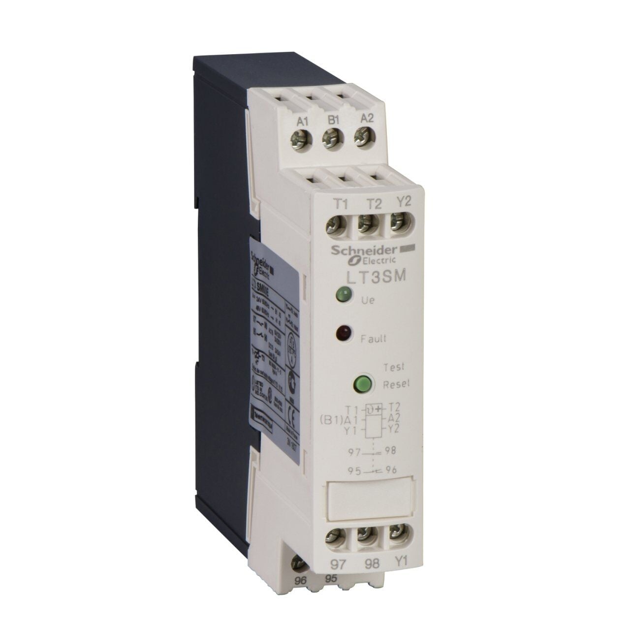 Schneider Electric LT3SM00MW TeSys LT3 PTC Termistör Koruma Rölesi 24-230V