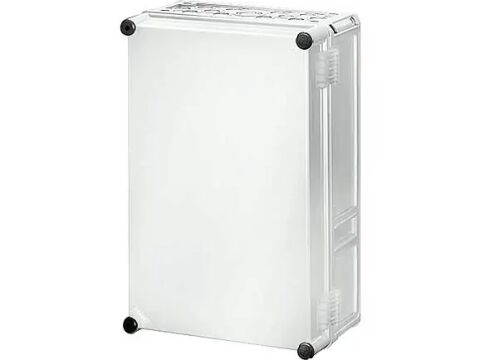 Hensel MI 9301 315x450x170    Mi-Modüler Dağıtım Panosu; IP65, IK08, PC, H/S F, FR, Opak Kapak, RAL 7035 (Gri), Menteşeli