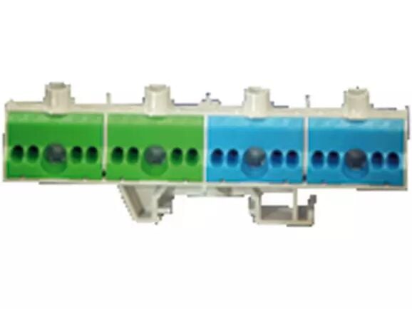 Hensel FC PN 20  2x 25mm² / 8x4mm² Cu için N-PE Klemens (DIN EN 60715)