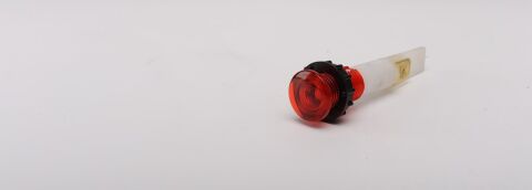 Emas S102NK S Serisi Plastik 230V AC Kırmızı 10 mm Sinyal