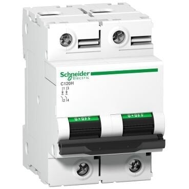 Schneider Electric A9N18502 C120H - Devre Kesici - 2P - 100A - D Eğrisi