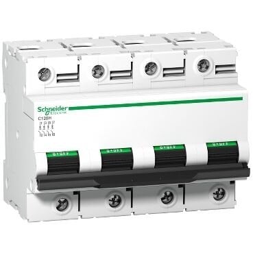 Schneider Electric A9N18522 C120H - Devre Kesici - 4P - 63A - D Eğrisi