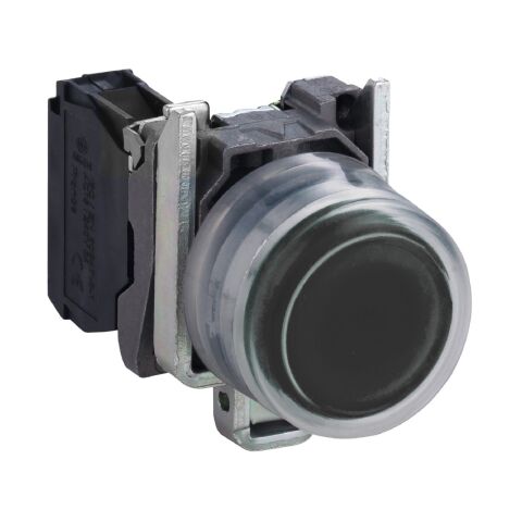 Schneider Electric XB4BP21 Siyah çıkık buton Ø22 yaylı dönüş 1NA işaretsiz