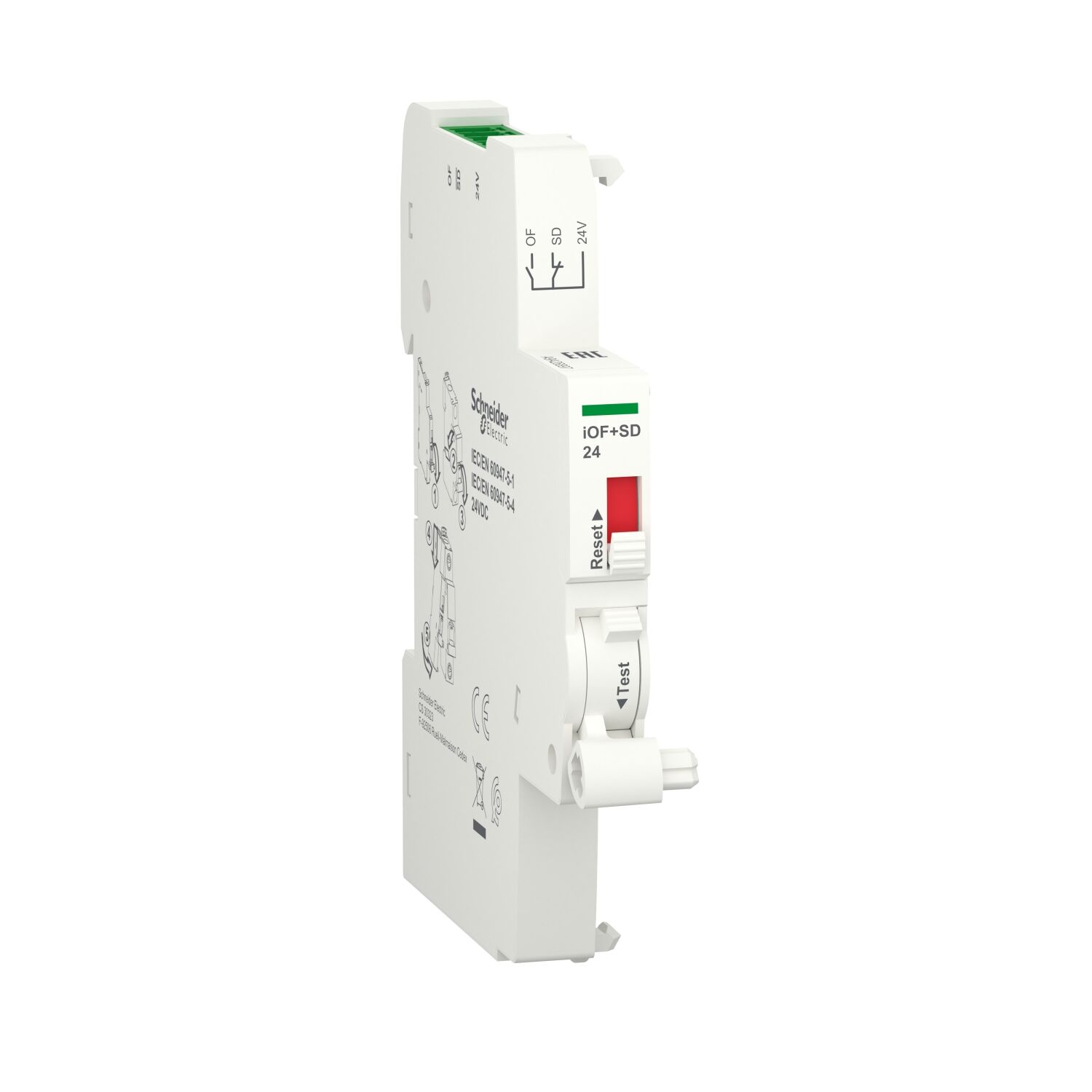 Schneider Electric A9A26897 Smartlink Aksesuarları, İof+Sd24 Yardımcı Kontak