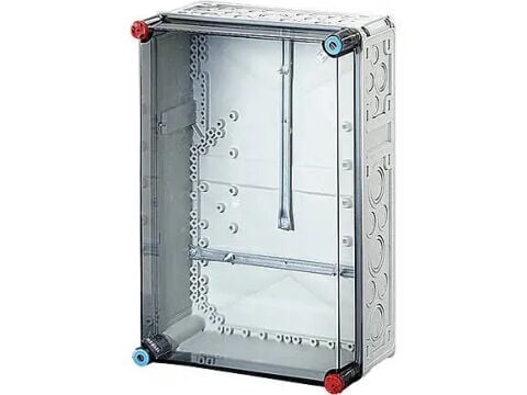 Hensel MI 2300 300x450x170    Mi-Modüler Mühürlü Sayaç Panosu; IP65, PC, Şeffaf Kapaklı