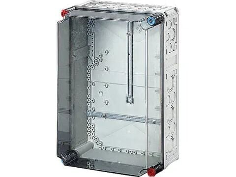 Hensel MI 2310 300x450x214    Mi-Modüler Mühürlü Sayaç Panosu; IP65, PC, Şeffaf Kapaklı