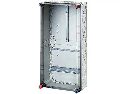 Hensel MI 2400 300x600x170    Mi-Modüler Mühürlü Sayaç Panosu; IP65, PC, Şeffaf Kapaklı