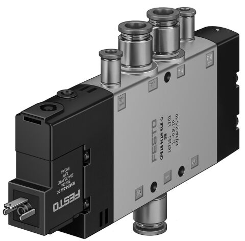 Festo 163806 CPE18-M3H-5LS-QS-10 Selenoid valf