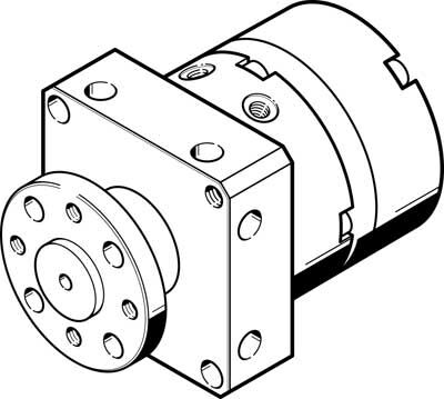 Festo 185932 DSM-6-180-P-FF-FW Döner aktüatör