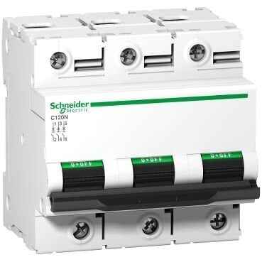 Schneider Electric A9N18386 C120N - Devre Kesici - 3P - 63A - D Eğrisi