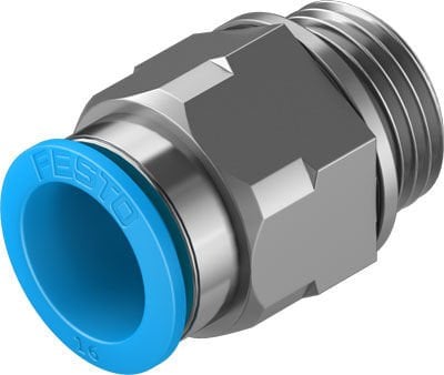 Festo 186105 QS-G1/2-16 Otomatik bağlantı rakoru