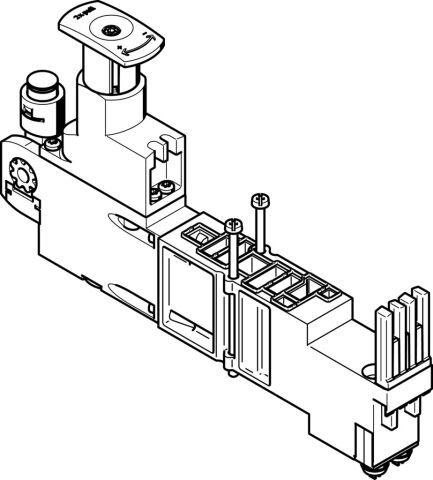Festo 543342 VMPA2-B8-R1C2-C-10 Regülatör plakası