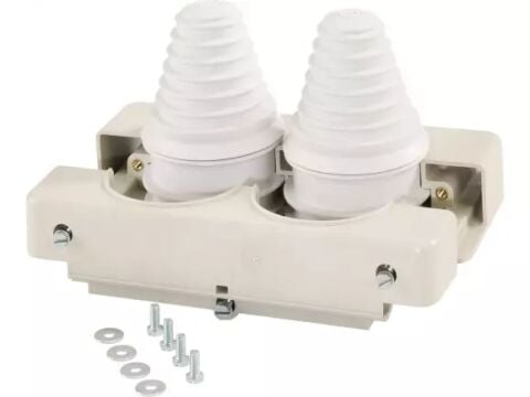 Hensel MI FP 82  Elastik Membranlı Kablo Flanşı; IP54, 2xØ 30-72 mm, 300mm