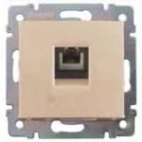 Legrand 774338 RJ11 4 Kontak 1 Çıkış Bej