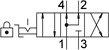 Festo 3410683 VHER-P-H-B43U-M5 Kol kumandalı valf