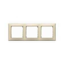 Legrand 774353 Üçlü Yatay Çerçeve Bej