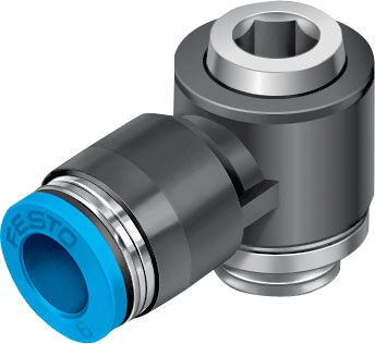 Festo 186148 Qslv-G1/8-6-I Push-İn L-Fitting
