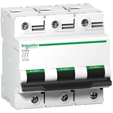 Schneider Electric A9N18426 C120H - Devre Kesici - 3P - 125A - B Eğrisi