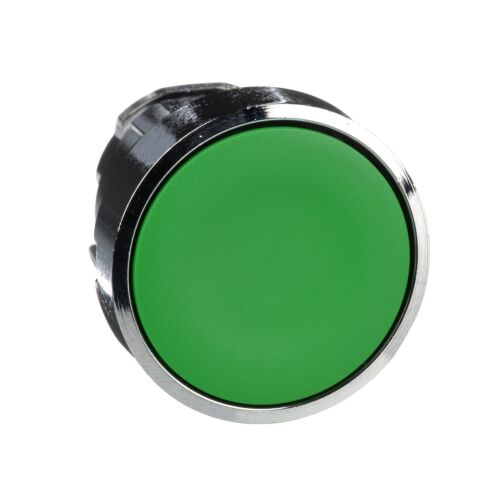 Schneider Electric ZB4BA3 Yeşil yaylı buton başlığı Ø22 yaylı dönüş işaretsiz