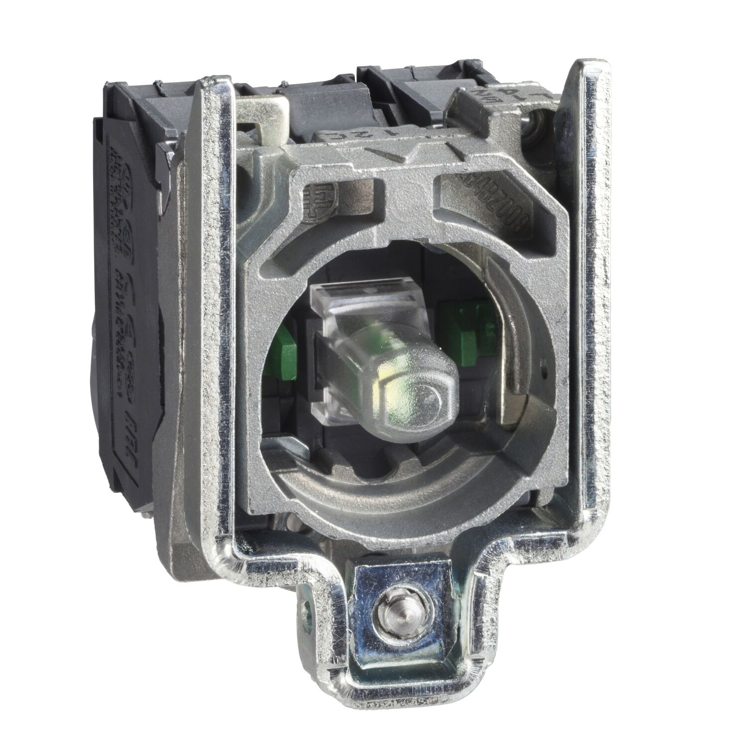 Schneider Electric ZB4BW0M53 Entegre Led'Li 230...240V Gövde/Sabitleme Bilezikli Turuncu Işık Bloğu 2Na