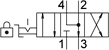 Festo 3192077 VHER-P-H-B43E-B-G12 Kol kumandalı valf