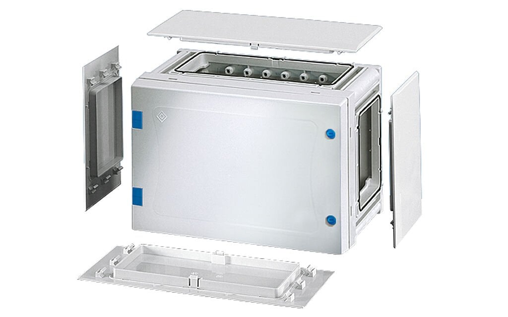 Hensel FP 0121 Kilitli Plakalı Boş Kutu