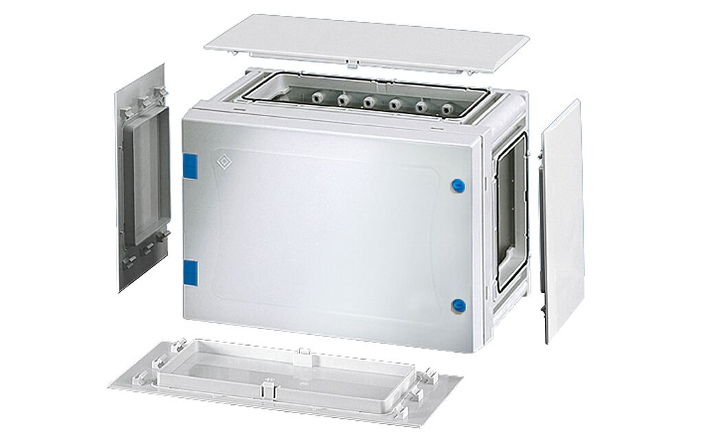 Hensel FP 0121 Kilitli Plakalı Boş Kutu