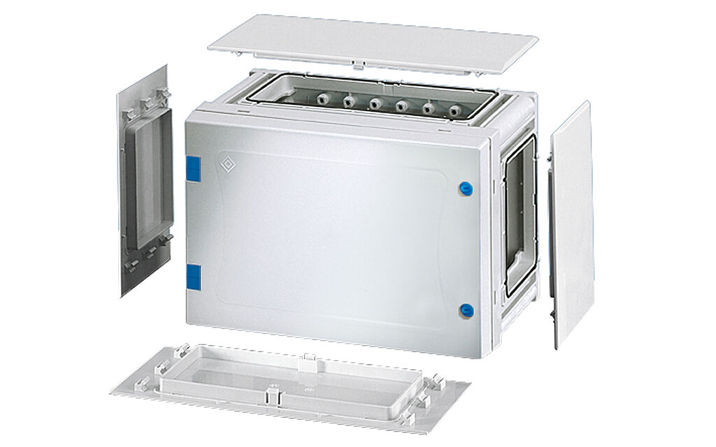 Hensel FP 0121 Kilitli Plakalı Boş Kutu