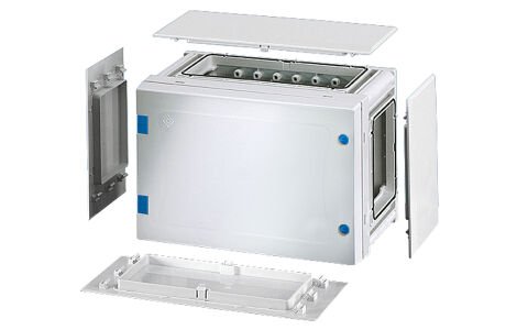 Hensel FP 0121 Kilitli Plakalı Boş Kutu