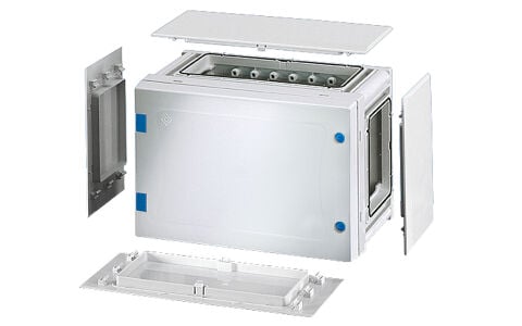 Hensel FP 0121 Kilitli Plakalı Boş Kutu