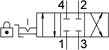 Festo 3515601 VHER-P-H-B43C-B-G14 Kol kumandalı valf
