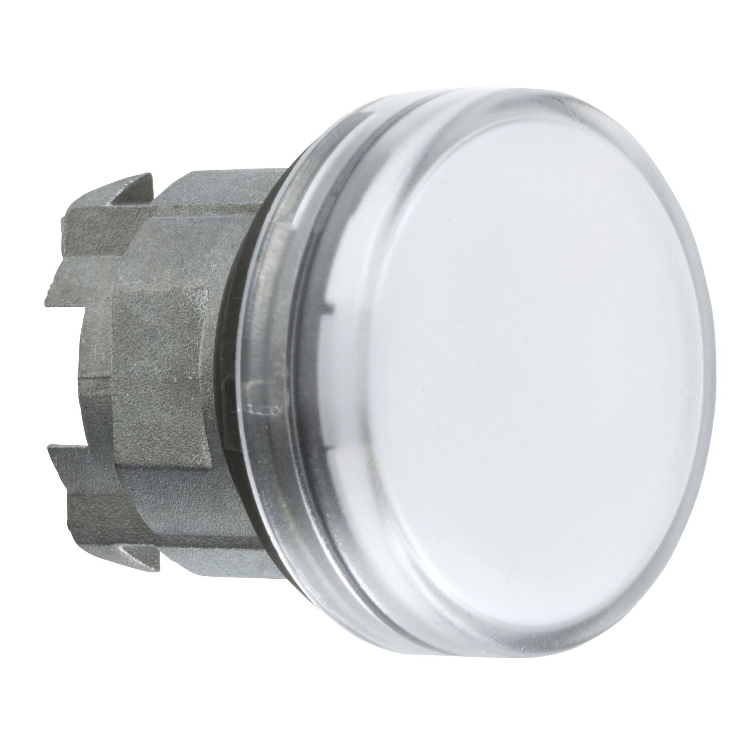 Schneider Electric ZB4BV01 Ba9S Ampul İçin Beyaz Pilot Işığı Başlığı Ø22 Düz Lens