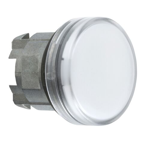 Schneider Electric ZB4BV01 Ba9S Ampul İçin Beyaz Pilot Işığı Başlığı Ø22 Düz Lens