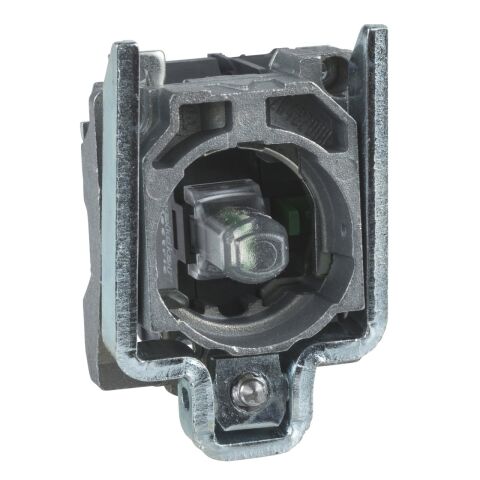 Schneider Electric ZB4BW0B43 Entegre LED'li 24V gövde/sabitleme bilezikli kırmızı ışık bloğu 2NA