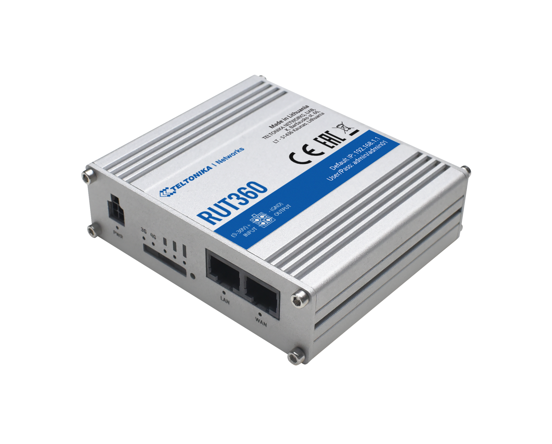Teltonika RUT360 LTE CAT6 Endüstriyel Yönlendirici