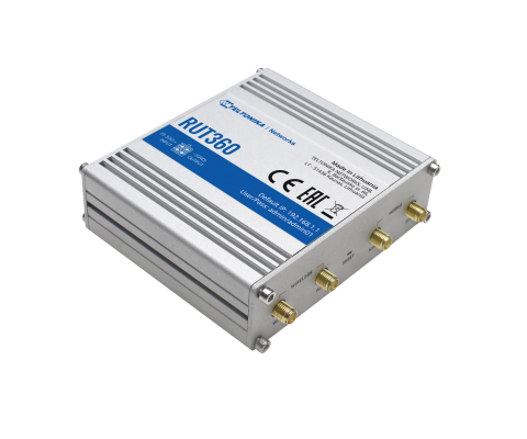 Teltonika RUT360 LTE CAT6 Endüstriyel Yönlendirici