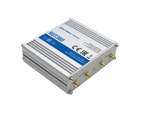 Teltonika RUT360 LTE CAT6 Endüstriyel Yönlendirici