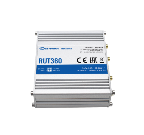 Teltonika RUT360 LTE CAT6 Endüstriyel Yönlendirici