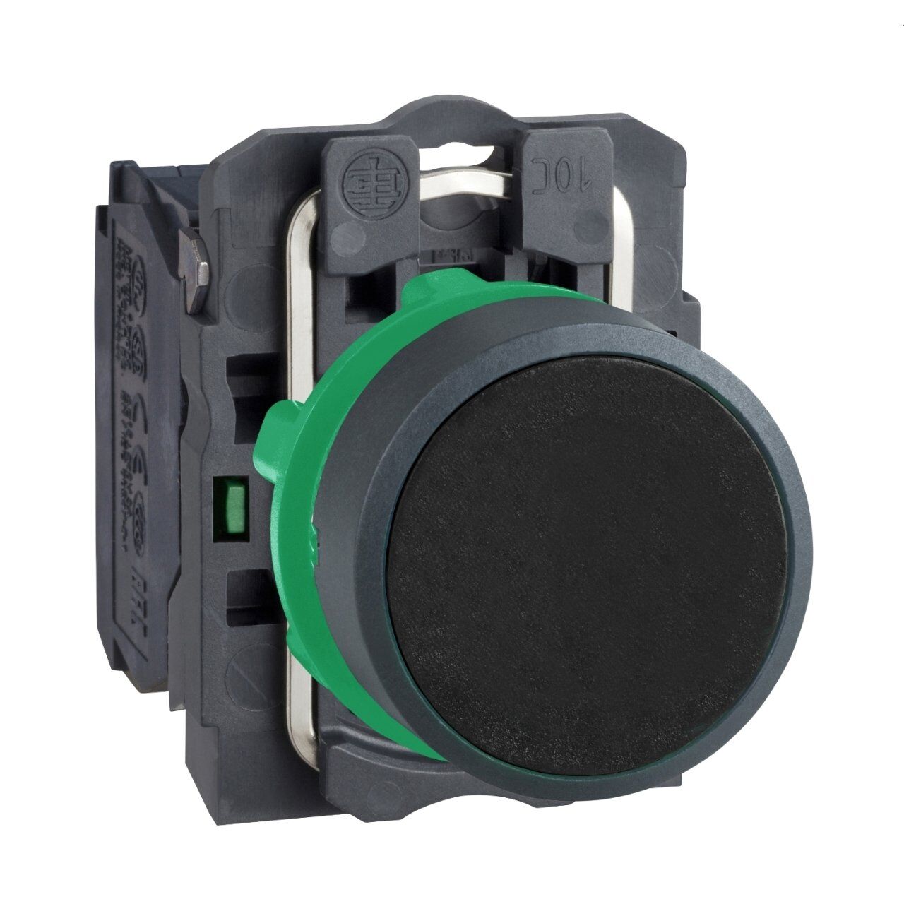 Schneider Electric XB5AA21 Siyah sıva altı buton Ø22 yaylı dönüş 1NA işaretsiz