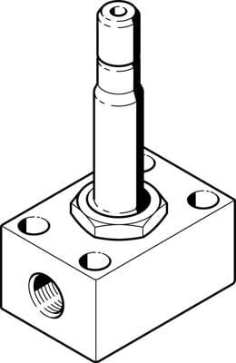 Festo 2199 MCH-3-1/8 Selenoid valf