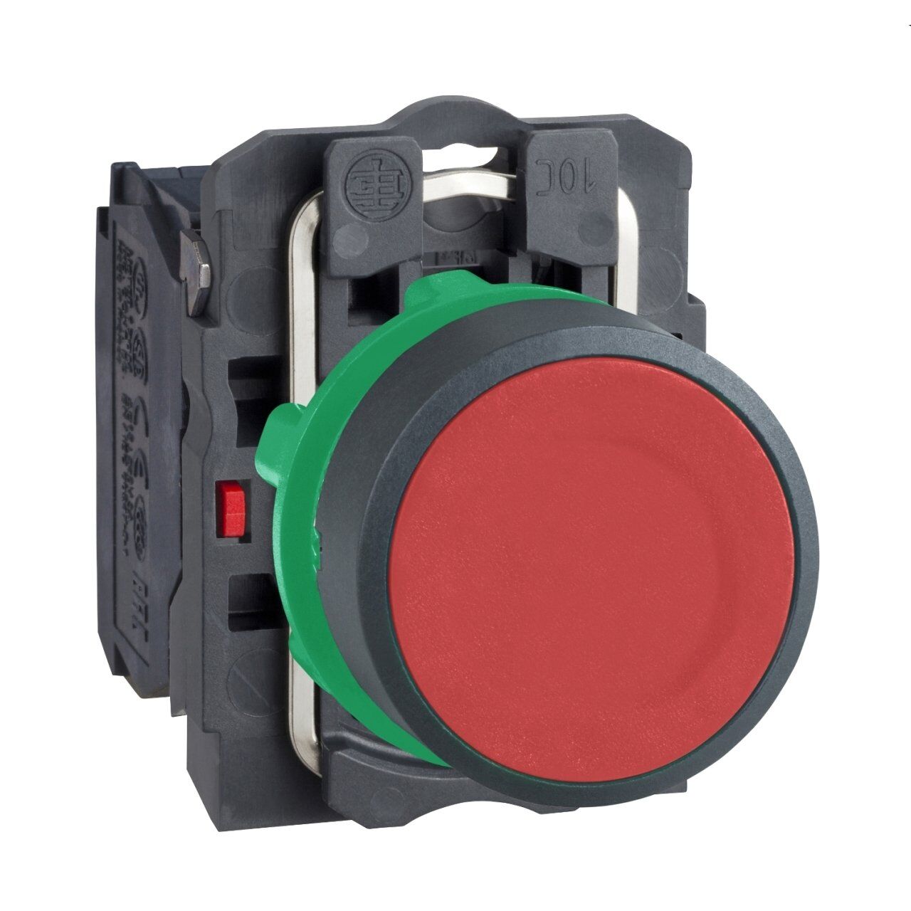 Schneider Electric XB5AA42 Kırmızı sıva altı buton Ø22 yaylı dönüş 1NK işaretsiz