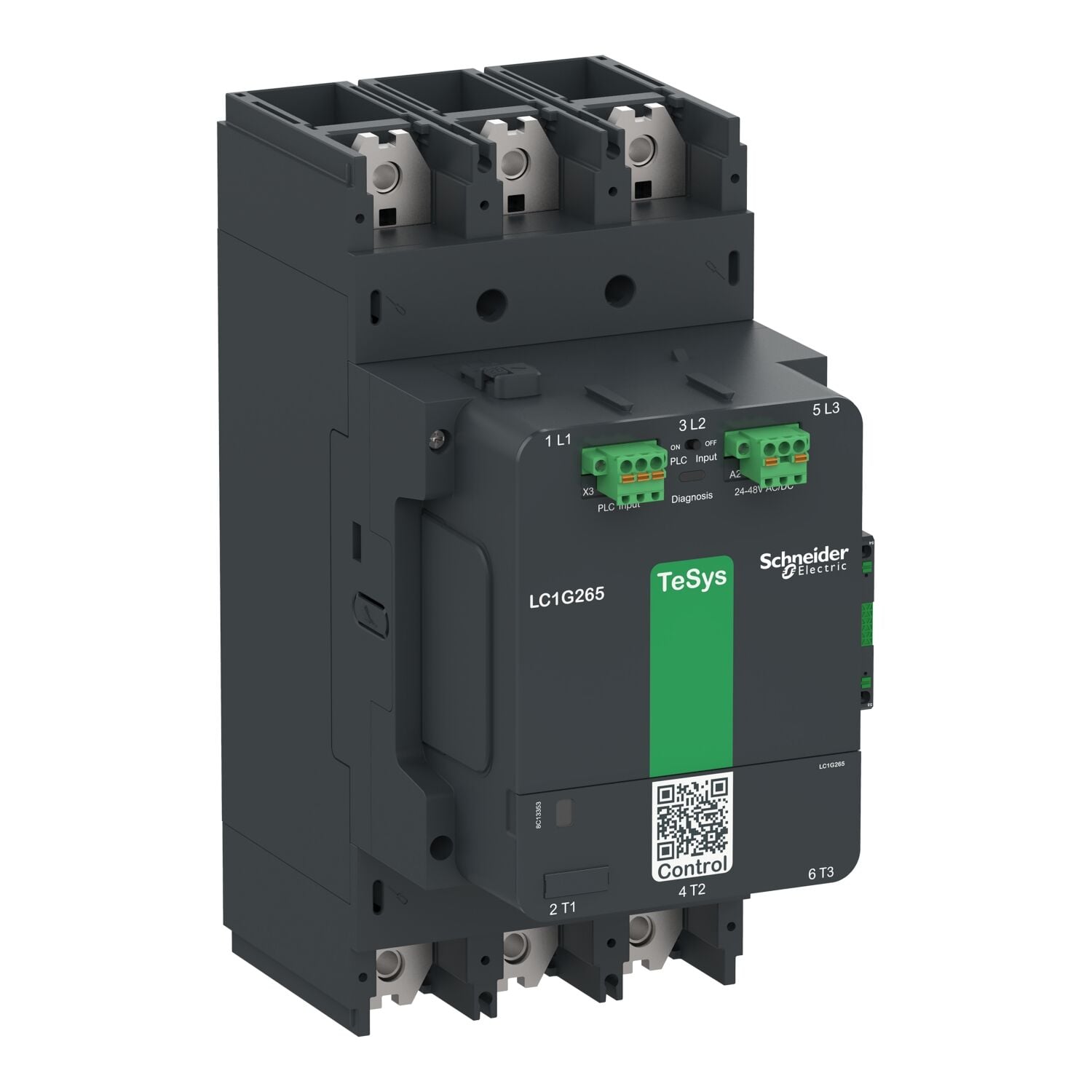 Schneider LC1G265EHEA 265 3P Adv48-130V ACDC TesysGiga Kontaktör