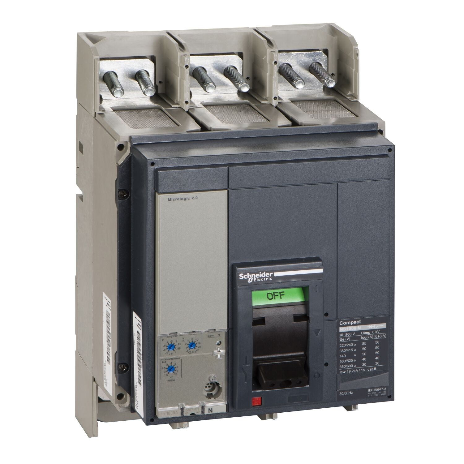 33472S5-NS1000N 3P MIC.5.0- 50 KA SELEKTIF KORUMALI